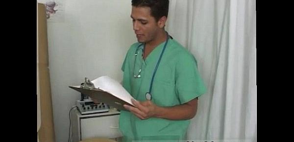  Dark meat gay medical exam Nurse AJ had told me that I could put my